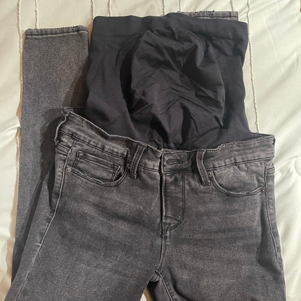 Used blanqi maternity skinny jeans as pictures size 8